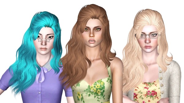 Skysimss hairstyle 87 retextured by Sjoko for Sims 3
