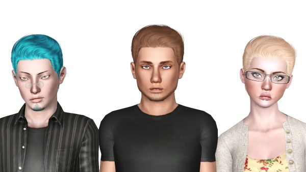 Cazy`s Nicholas hairstyle retextured by Sjoko for Sims 3