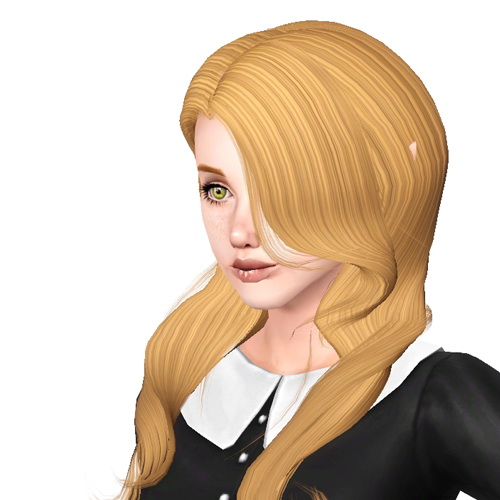 Rose 99 hairstyle retextured by Sjoko for Sims 3