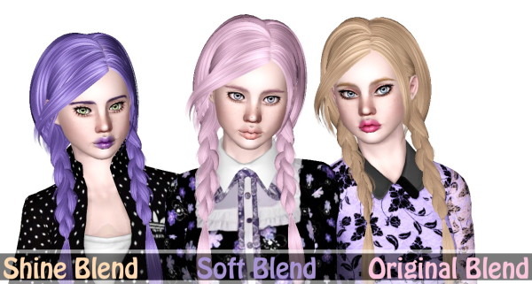 Skysims 163  hairstyle retextured by Sjoko for Sims 3
