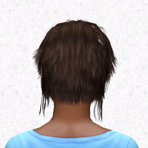 Aikea Guinea’s hairstyle retextrued by Sjoko for Sims 3