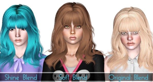 Newsea`s and Peggy`s hairstyle retextured by Sjoko for Sims 3