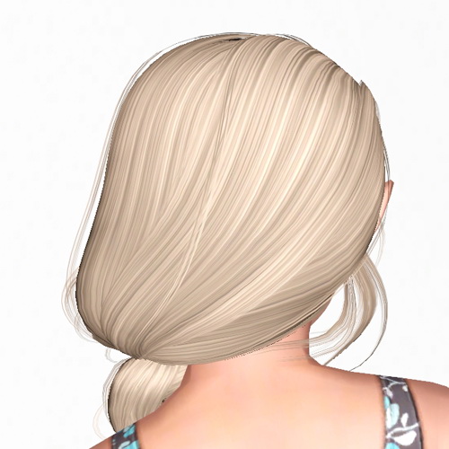 Newsea`s Freesia hairstyle retextured by Sjoko for Sims 3