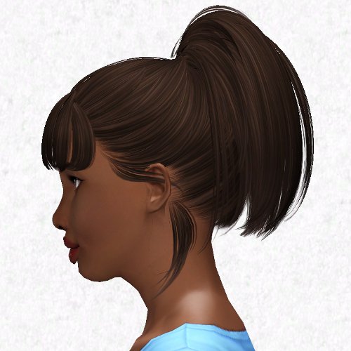 Shokoninio’s Butternew hairstyle retextured by Sjoko for Sims 3