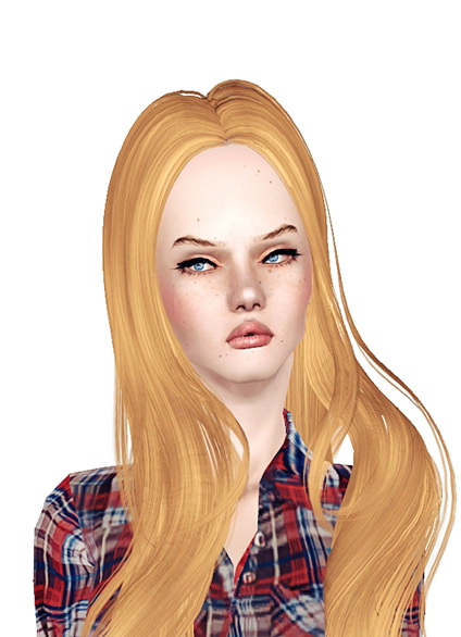 Skysims 169 hairstyle retextured by Jas - Sims 3 Hairs