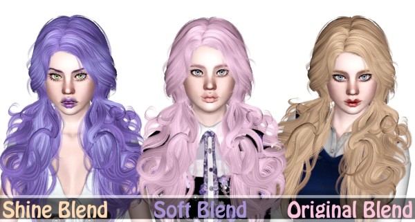 Newsea`s Candybar hairstyle retextured by Sjoko for Sims 3