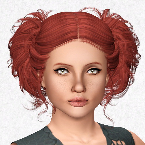 Peggy`s 821hairstyle retextured by Sjoko for Sims 3