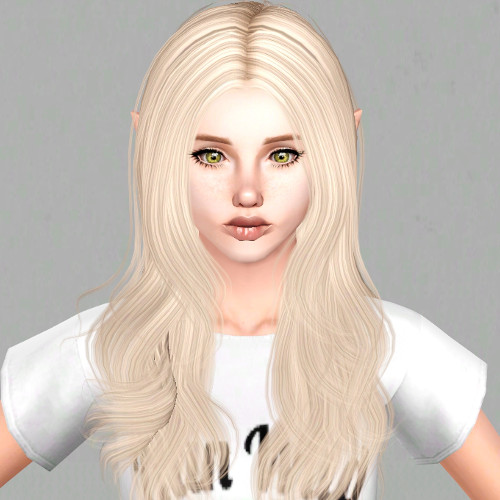 Cazy`s Navre hairstyle retextured by Sjoko - Sims 3 Hairs