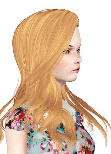Naturally hairstyle NewSea`s Shaine retextured by Jas for Sims 3