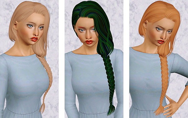 Alesso`s Cliche hairstyle retextured by Beaverhausen for Sims 3