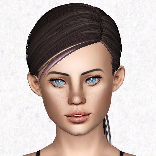 Butterfly 102 hairstyle retextured by Sjoko for Sims 3
