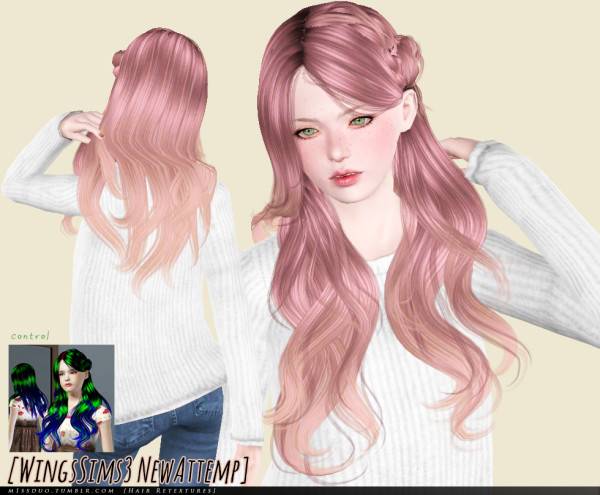 Six hairstyle retextured by Duo for Sims 3