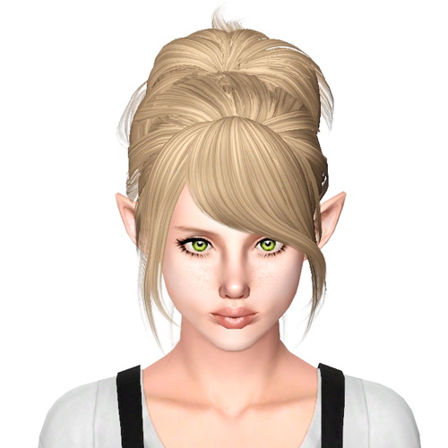 Peggy`s 0030 hairstyle retextured by Sjoko - Sims 3 Hairs