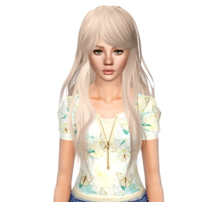 Peggy`s 101220 hairstyle retextured by Sjoko - Sims 3 Hairs