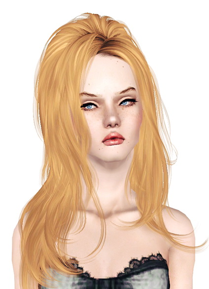 Newsea`s Sunshine hairstyle retextured by Jas for Sims 3
