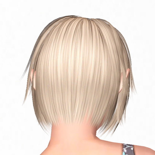 Butterfly Sims 62 hairstyle retextured by Sjoko for Sims 3