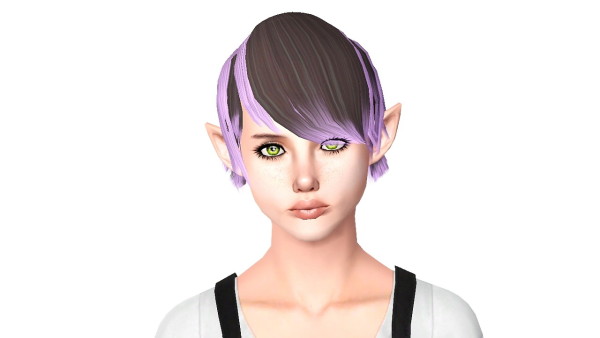 Into The Future hairstyle retextured by Sjoko for Sims 3
