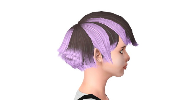 Into The Future hairstyle retextured by Sjoko for Sims 3