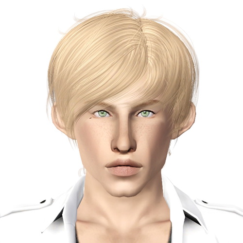 Newsea`s Open Up hairstyle retextured by Sjoko for Sims 3