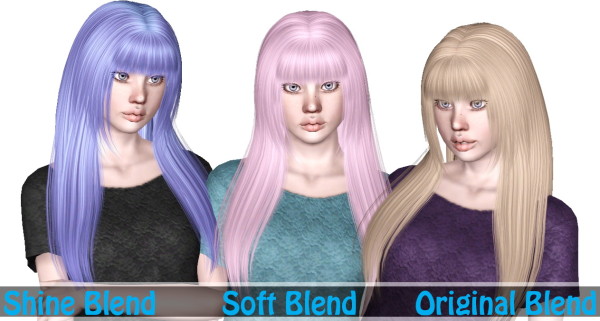 Dimensional scales hairstyle Nightcrawler 10 retextured by Sjoko for Sims 3