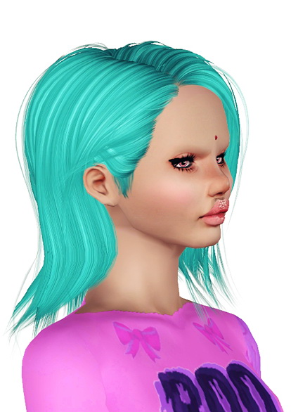 Newsea`s Terra and Picky Pikachu hairstyle retextured by Jas for Sims 3