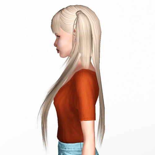 XMSims 05 hairstyle retextured by Sjoko for Sims 3