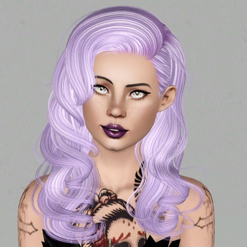 NewSea`s Dream Glory hairstyle retextured by Sjoko for Sims 3