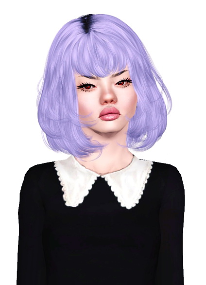 Chin lenght hairstyle NewSea`s Twinkle Twinkle retextured  by Jas for Sims 3