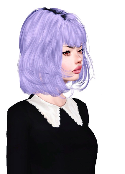 Chin lenght hairstyle NewSea`s Twinkle Twinkle retextured  by Jas for Sims 3