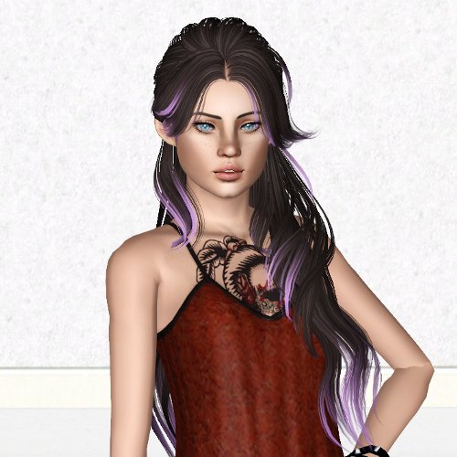 Skysims 68 hairstyle retextured by Sjoko for Sims 3