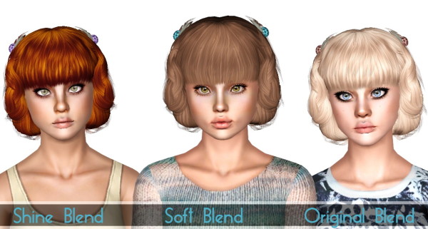 Peggy`s 908 hairstyle retextured by Sjoko for Sims 3