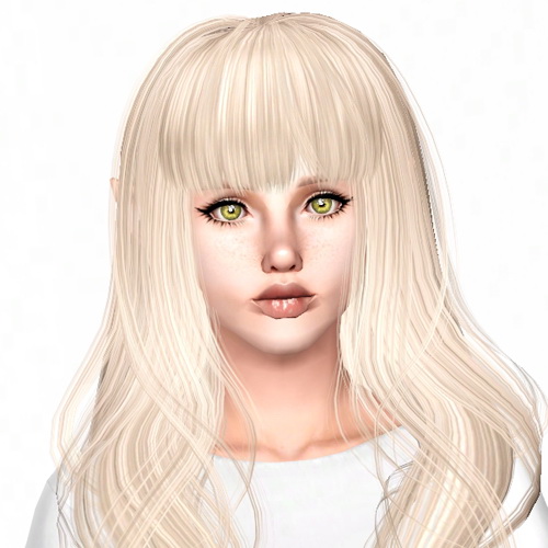 Skysims 184 hairstyle retextured by Momo - Sims 3 Hairs