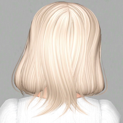 Newsea`s When They Cry hairstyle retextured by Sjoko for Sims 3