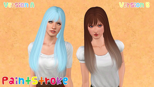 Nightcrawler 04 hairstyle retextured by PaintStroke for Sims 3
