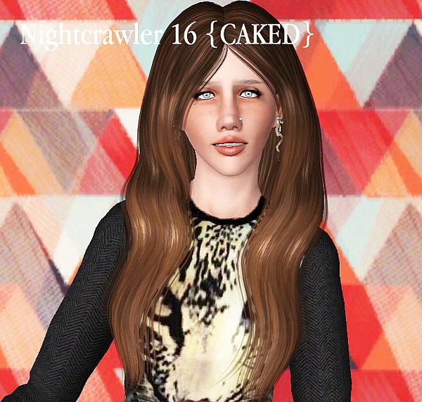Nightcrawler 16 hairstyles retextured by Marie Antoinette for Sims 3