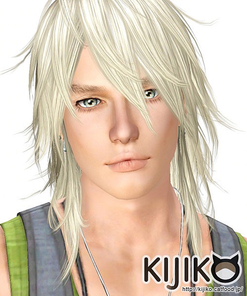 Shaggy Hairstyle for him by Kijiko for Sims 3