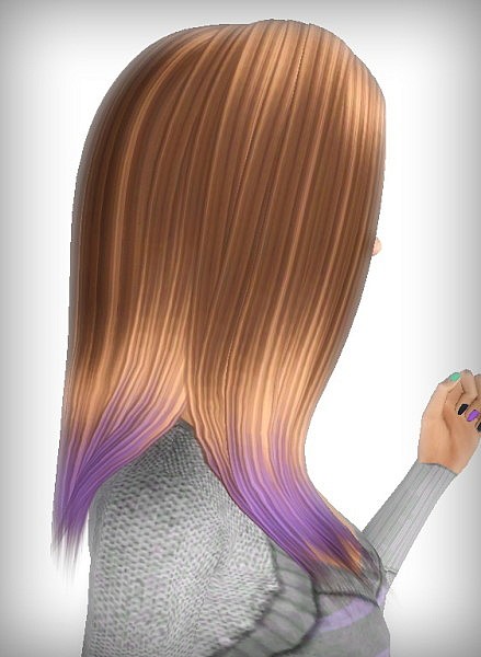 Kylie Jenner Hairstyle by Forever and Always for Sims 3