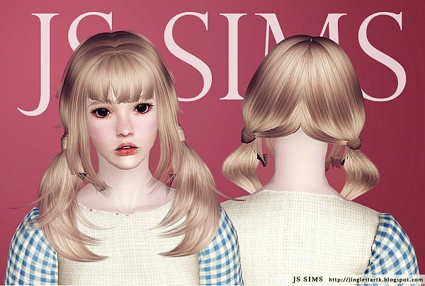Three Hairstyles Edited by JS Sims 3 for Sims 3