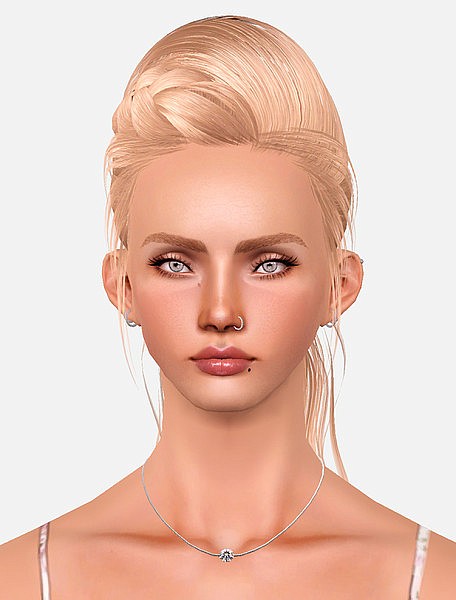Skysims 84 hairstyle retextured by Momo for Sims 3