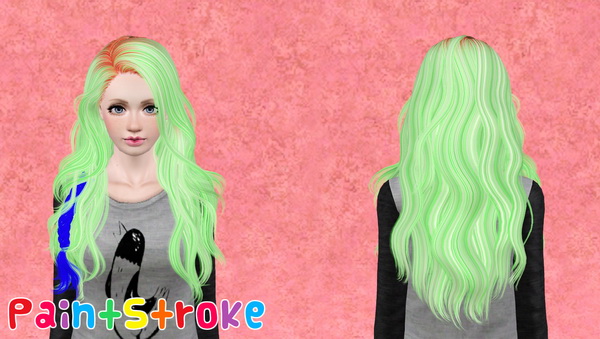Newsea`s Titanium hairstyle retextured by Katty for Sims 3