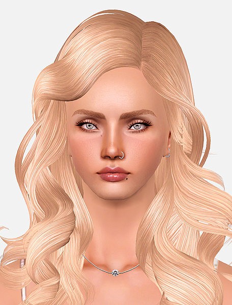Cazy`s Last Call hairstyle retextured by Momo for Sims 3