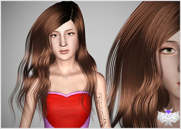 Venus hairstyle by David for Sims 3
