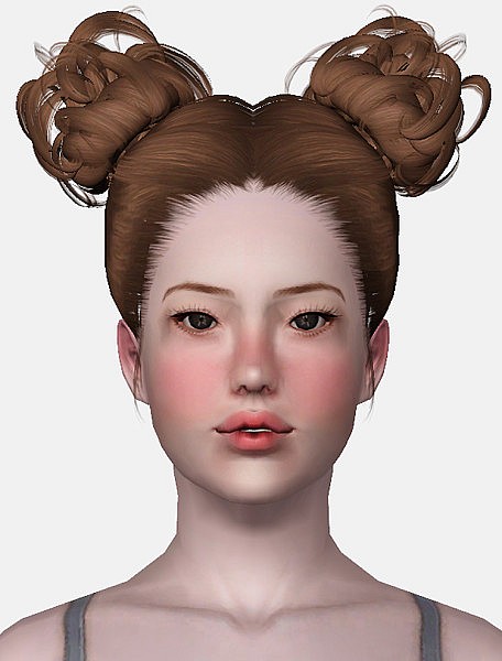 Newsea`s Cauliflower hairstyle retextured by Momo for Sims 3