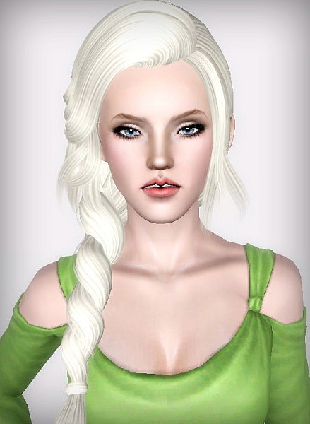 SkySims 192 hairstyle retextured by Forever and Always for Sims 3