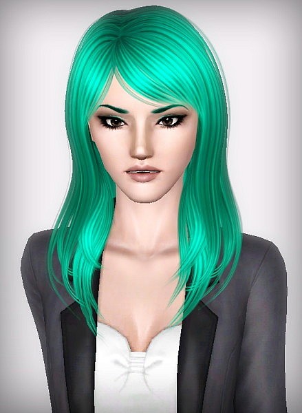 Alesso`s Ana hairstyle retextured by Forever and Alwyas for Sims 3