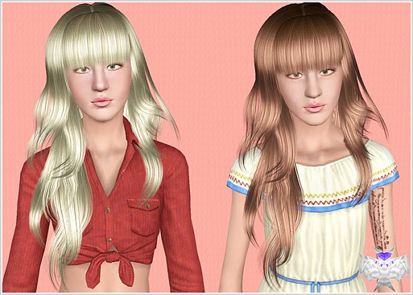 Darse hairstyle by David for Sims 3