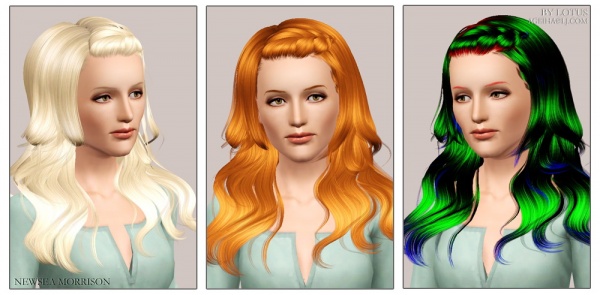 Newsea`s Morrison hairstyle retextured by Lotus for Sims 3