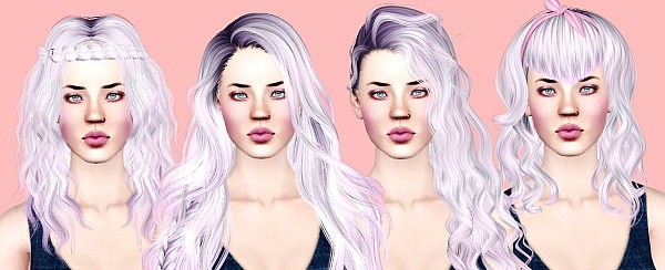 Hairstyle retextured by Simply Kitsch for Sims 3