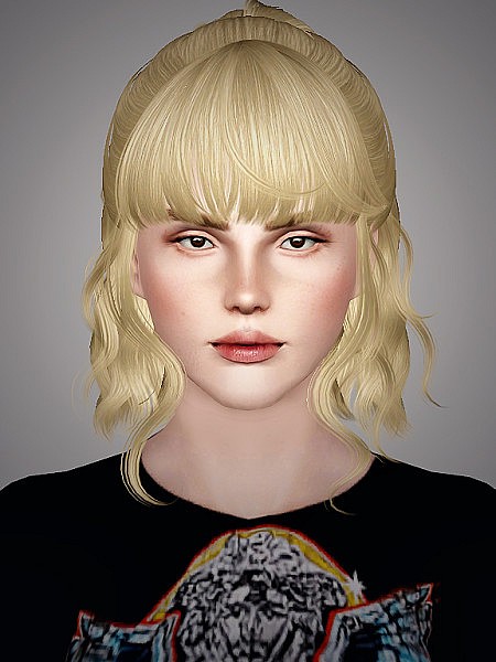 Newsea`s Lavender hairstyle retextured by Sweet Sugar for Sims 3