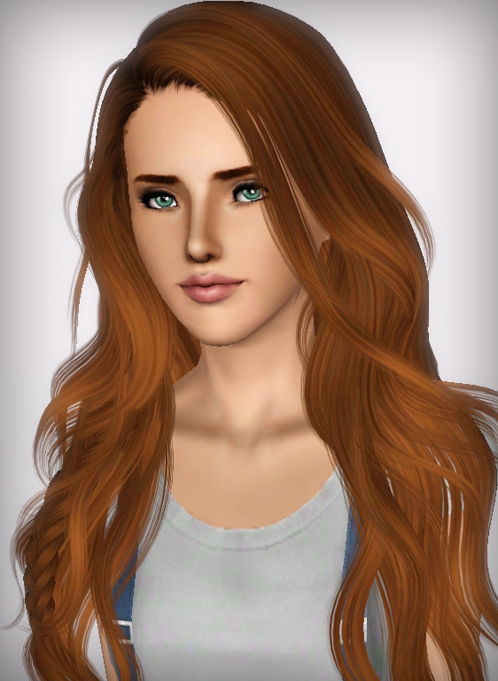 Newsea`s J183 Titanium Retextured By Forever And Always Sims 3 Hairs